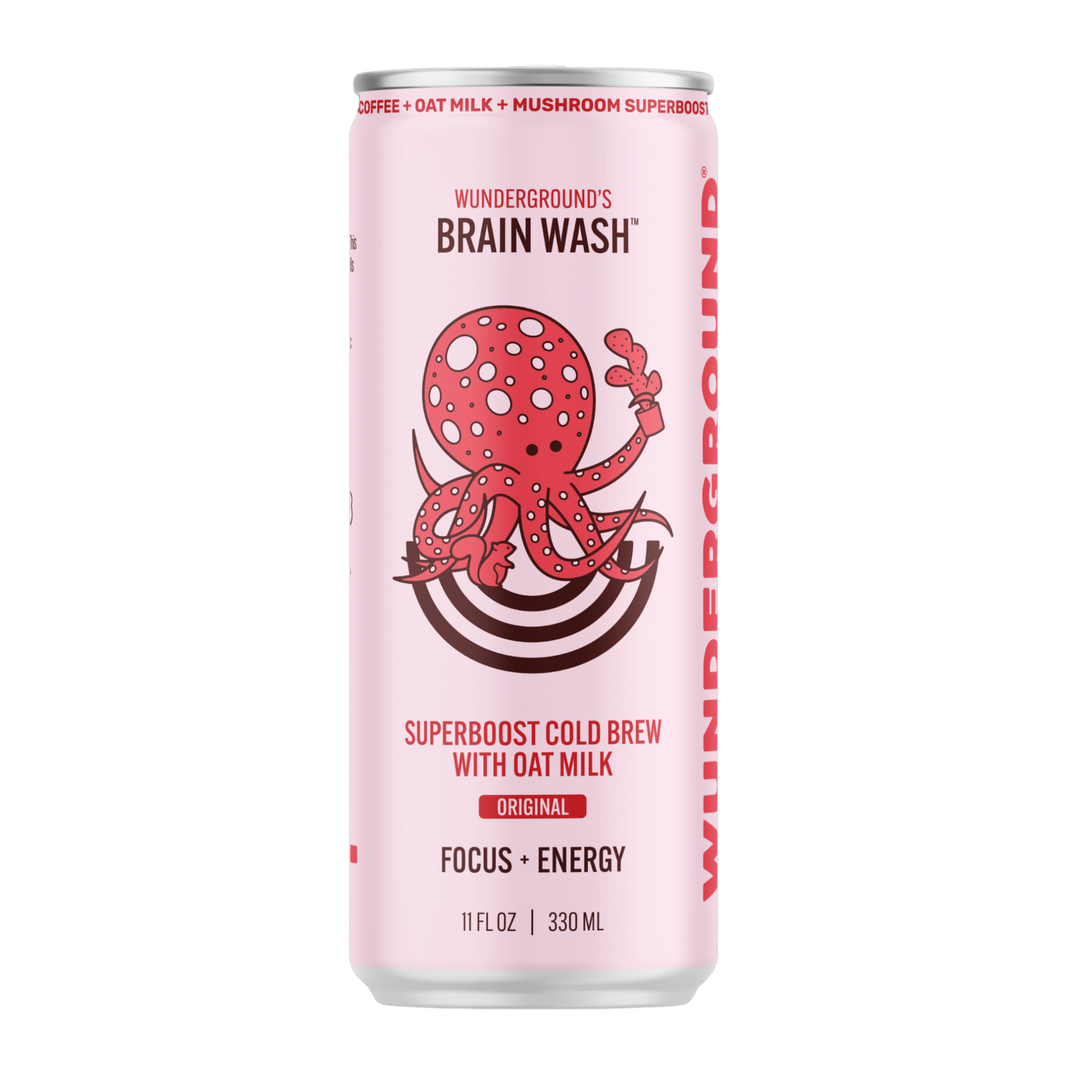 BRAIN WASH SuperBoost Cold Brew with Oat Milk Wunderground