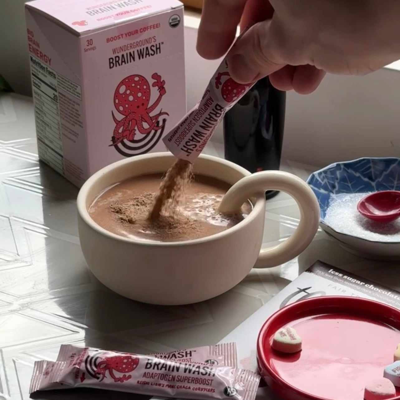 Cozy & Energized: Two Chocolatey Brain Wash Recipes to Love