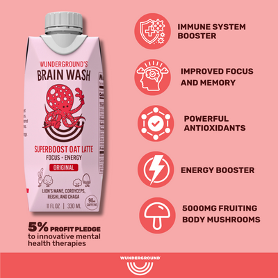 BRAIN WASH SuperBoost Oat Latte