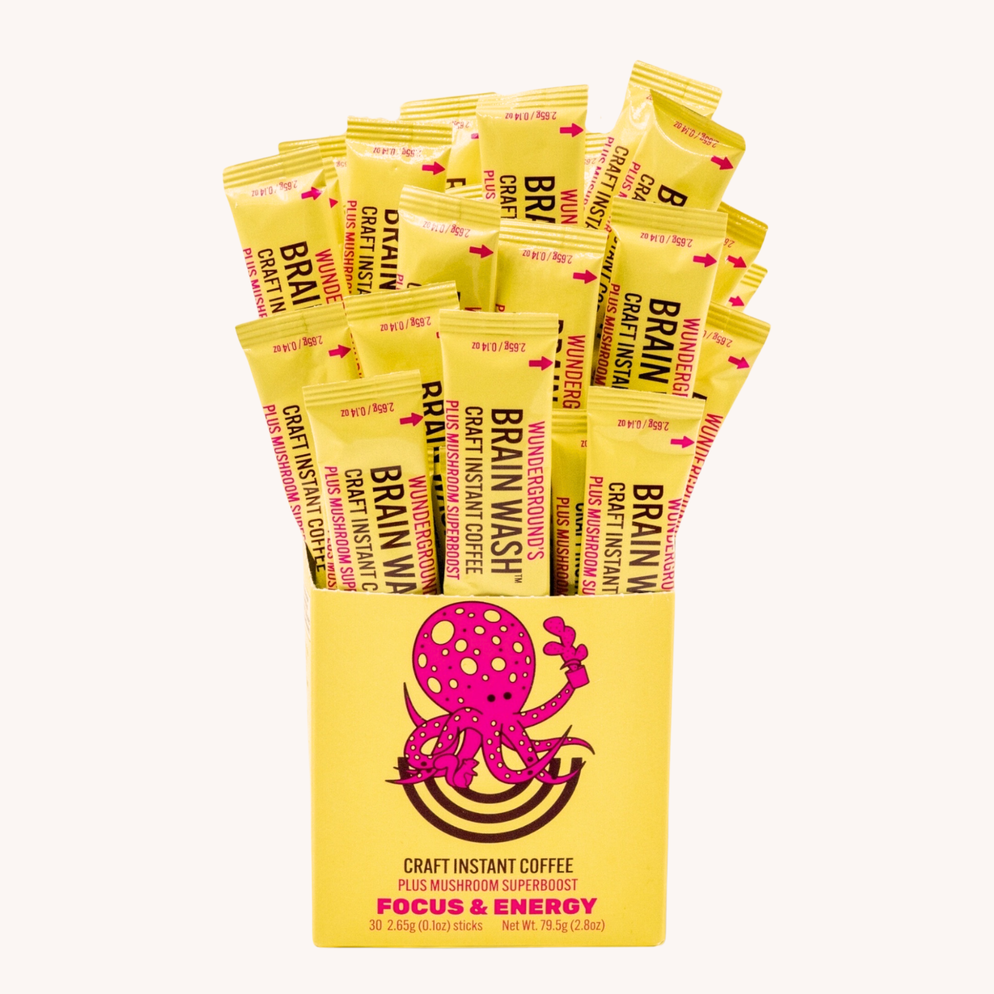 Brain Wash Craft Instant Mushroom Coffee