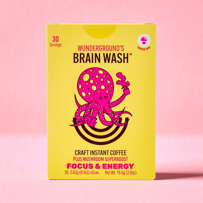 Brain Wash Craft Instant  Mushroom Coffee