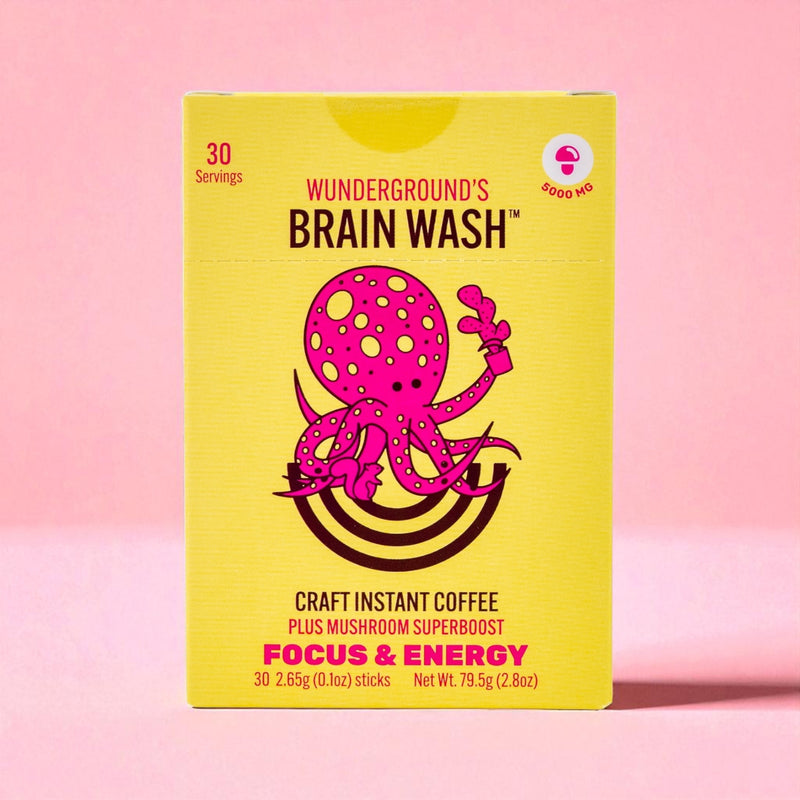 Brain Wash Craft Instant  Mushroom Coffee