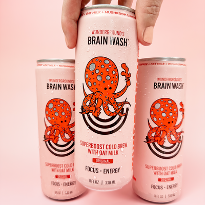 BRAIN WASH SuperBoost Cold Brew with Oat Milk