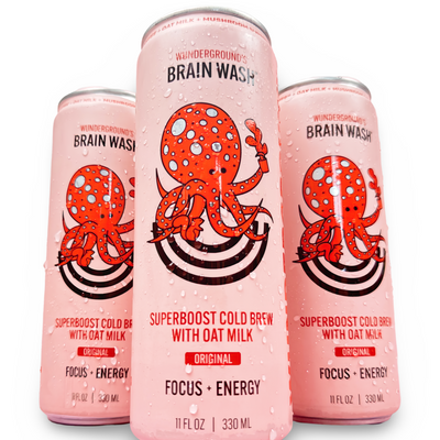 BRAIN WASH SuperBoost Cold Brew with Oat Milk