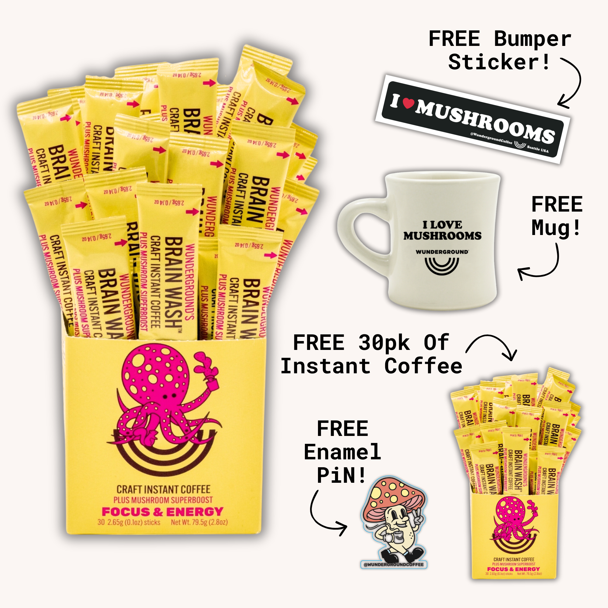 Instant Coffee + Welcome Kit