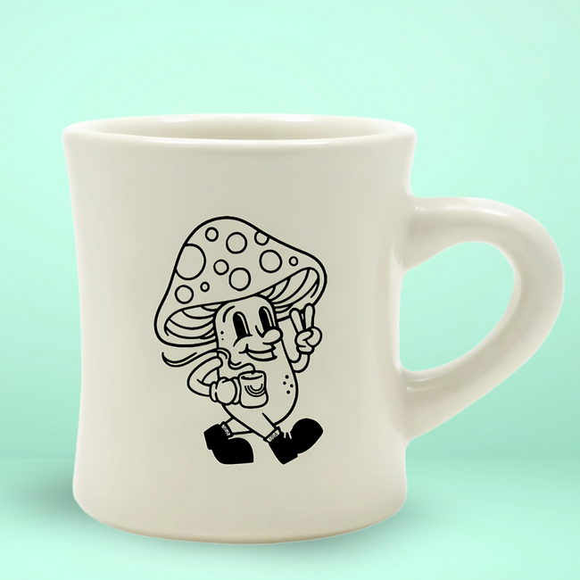 Diner Mug - Friend of the Fungi