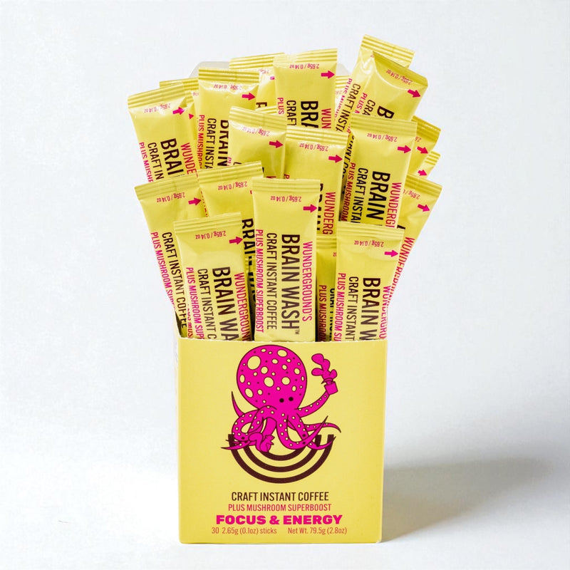 Brain Wash Craft Instant  Mushroom Coffee