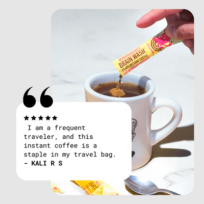 Brain Wash Craft Instant  Mushroom Coffee