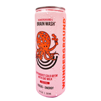 BRAIN WASH SuperBoost Cold Brew with Oat Milk